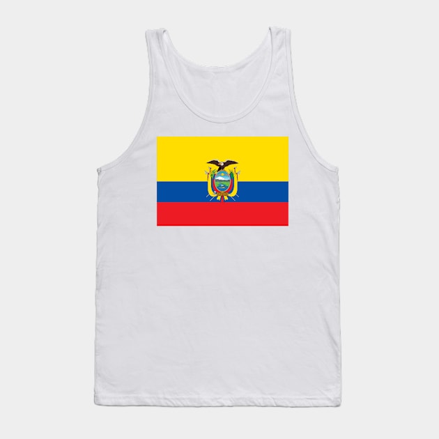Ecuador flag Tank Top by MAGICLAMB
